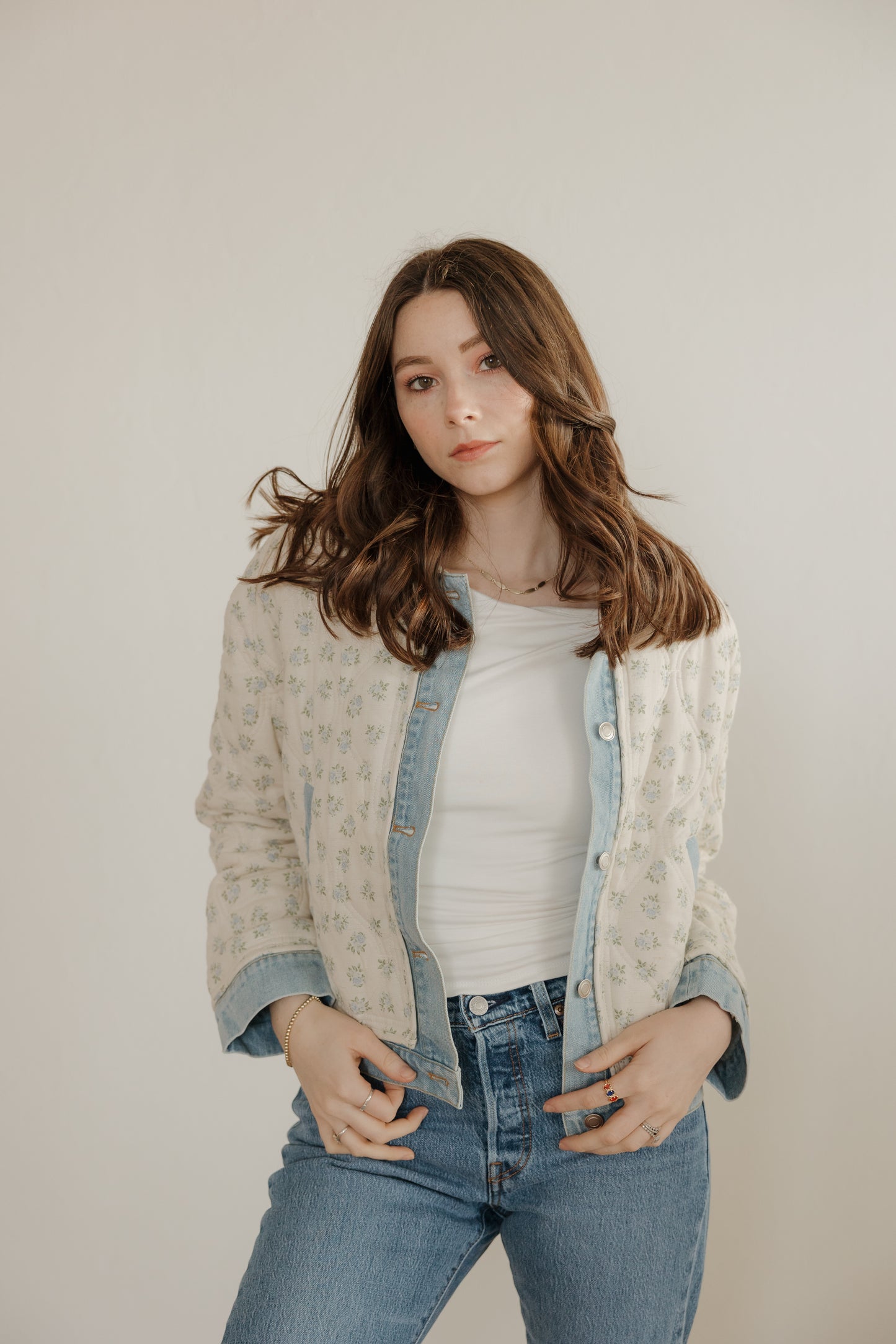 Rosalie Cottagecore Denim Jacket