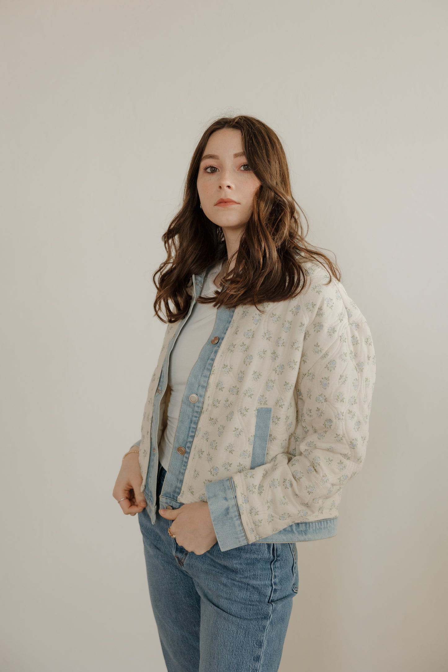 Rosalie Cottagecore Denim Jacket