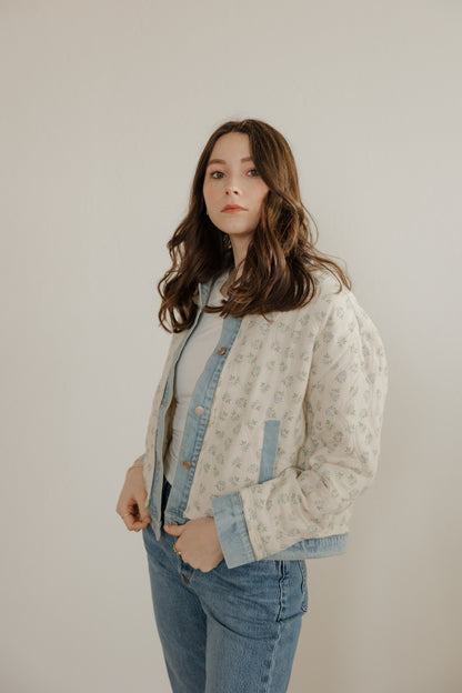 Rosalie Cottagecore Denim Jacket