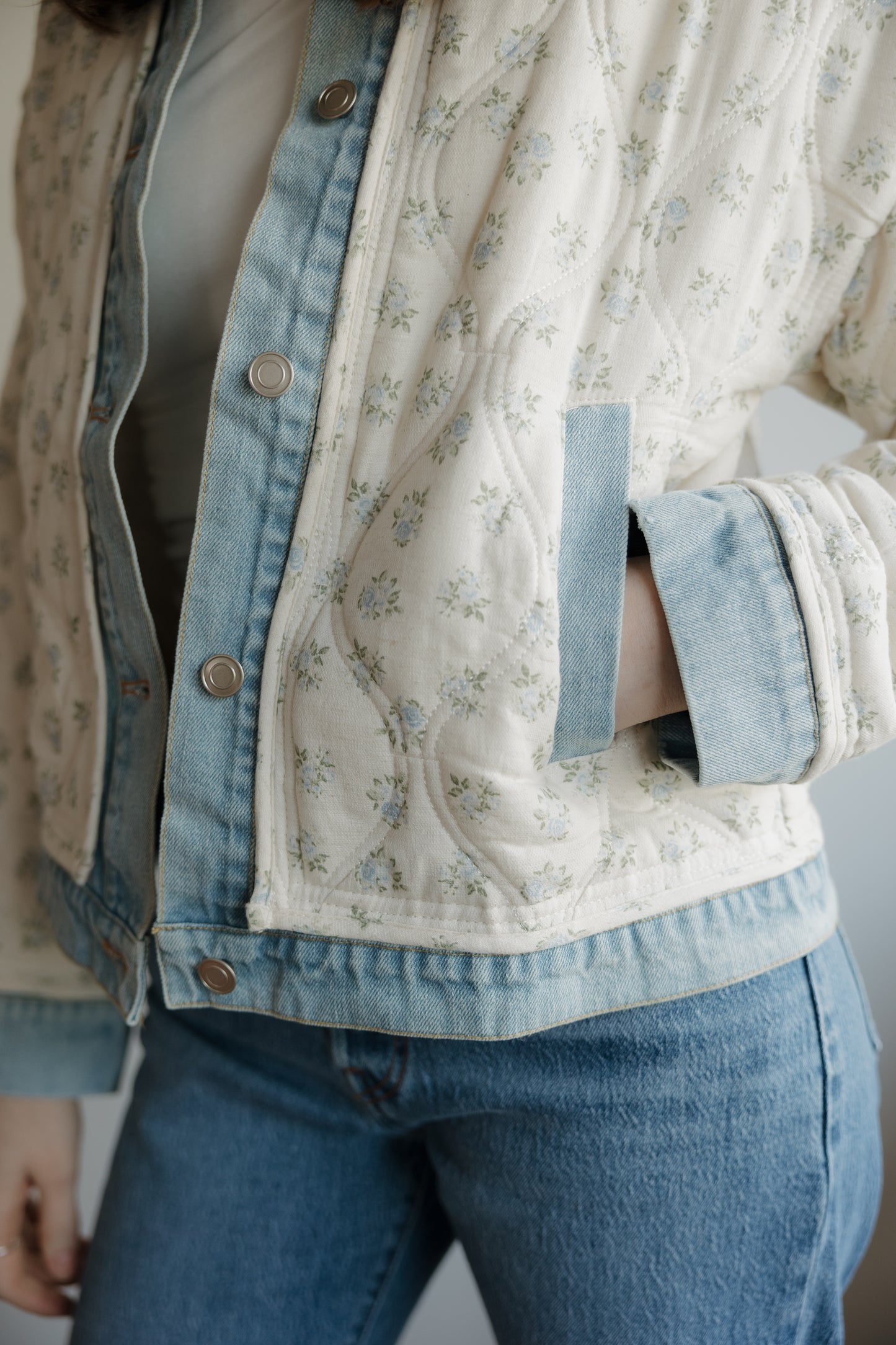 Rosalie Cottagecore Denim Jacket