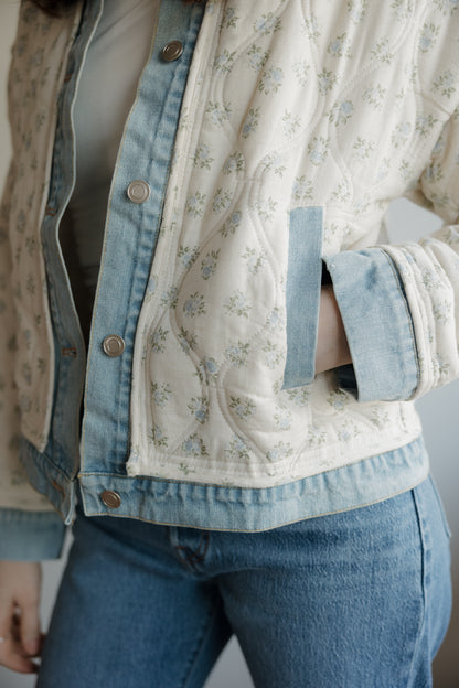 Rosalie Cottagecore Denim Jacket